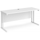 Maestro 600mm Deep Straight Office Desk